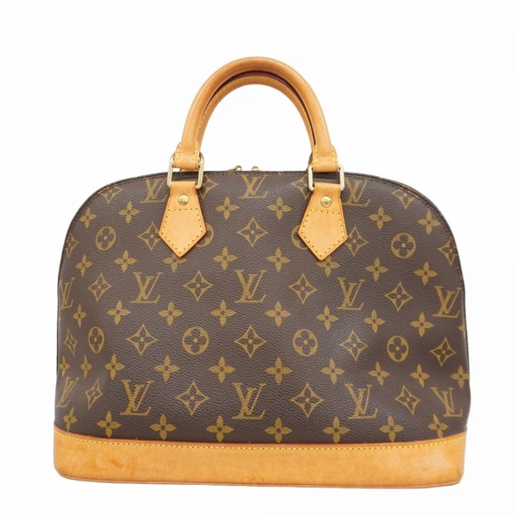 Louis Vuitton Monogram Alma Handbag M51130 Brown Women's - Picture 1 of 14